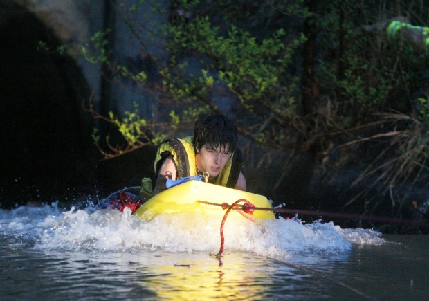 Rescue from canal